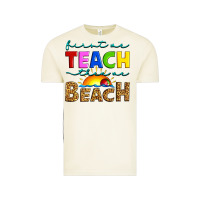 Vintage Arctic first we teach then we beach Vintage Tee - Artiststas