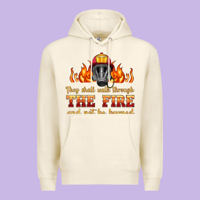 The Fire With Firefighter Air Mask Premium Hoodie Designed By Hra Design Shop