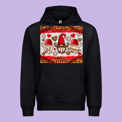 Baseball Gnome Urban Hoodie Designed By Hra Design Shop
