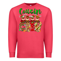 Cardinal cousin crew christmas deer Premium Sweatshirt - MaliasSmallBusiness