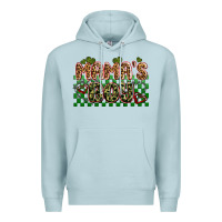 Blue Mist valentines day mama's boy olivia Premium Hoodie - OliviaCreatesArt