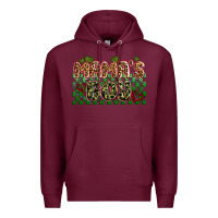 Burgundy valentines day mama's boy olivia Premium Hoodie - OliviaCreatesArt
