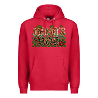 Cardinal valentines day mama's boy olivia Premium Hoodie - OliviaCreatesArt