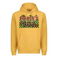 Mustard valentines day mama's boy olivia Premium Hoodie - OliviaCreatesArt