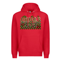 Red valentines day mama's boy olivia Premium Hoodie - OliviaCreatesArt