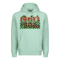 Seafoam valentines day mama's boy olivia Premium Hoodie - OliviaCreatesArt