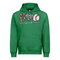Emerald peace love baseball Urban Hoodie - CowhideDigitalArt
