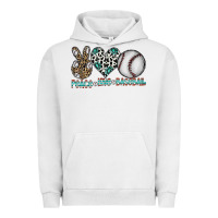 Pigment Lunar Rock peace love baseball Urban Hoodie - CowhideDigitalArt