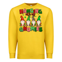 Lemon hanging with my gnomies Premium Sweatshirt - MaliasSmallBusiness