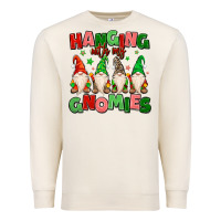 Sandshell hanging with my gnomies Premium Sweatshirt - MaliasSmallBusiness