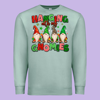 Premium Sweatshirt hanging with my gnomies