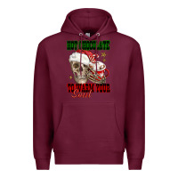 Burgundy hot chocolate to warm your soul Premium Hoodie - FaDigitalArtStudio