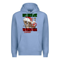 Colony Blue hot chocolate to warm your soul Premium Hoodie - FaDigitalArtStudio