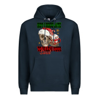 Navy hot chocolate to warm your soul Premium Hoodie - FaDigitalArtStudio
