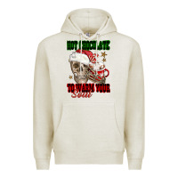 Oatmeal Heather hot chocolate to warm your soul Premium Hoodie - FaDigitalArtStudio