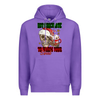 Purple hot chocolate to warm your soul Premium Hoodie - FaDigitalArtStudio