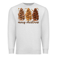 Oatmeal Heather melanin christmas trees Premium Sweatshirt - MaliasSmallBusiness