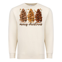 Sandshell melanin christmas trees Premium Sweatshirt - MaliasSmallBusiness