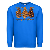 True Royal melanin christmas trees Premium Sweatshirt - MaliasSmallBusiness