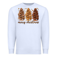 White melanin christmas trees Premium Sweatshirt - MaliasSmallBusiness