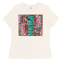 Bone cherry blossoms mama tumbler Ladies Tee - Artiststas