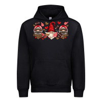 Black american football gnome Urban Hoodie - HRA Design Shop