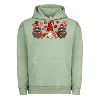Pigment Oil Green american football gnome Urban Hoodie - HRA Design Shop