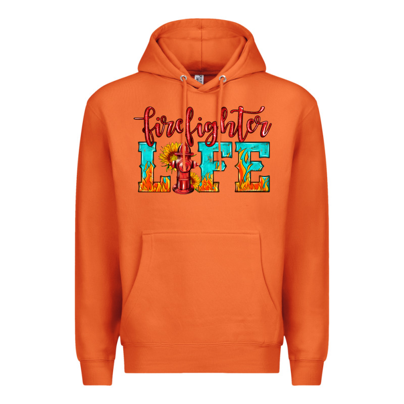 Firefighter Life Premium Hoodie by HRA Design Shop | Teevron