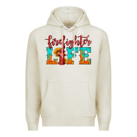 Oatmeal Heather firefighter life Premium Hoodie - HRA Design Shop