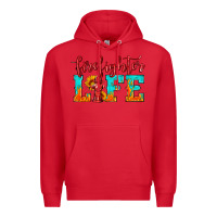 Red firefighter life Premium Hoodie - HRA Design Shop
