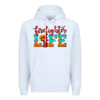 White firefighter life Premium Hoodie - HRA Design Shop