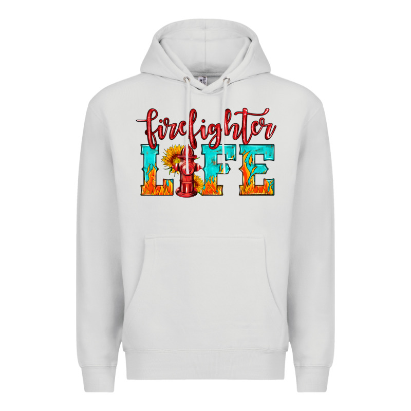 Firefighter Life Premium Hoodie by HRA Design Shop | Teevron