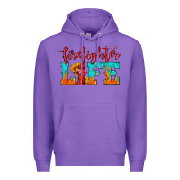 Purple firefighter life Premium Hoodie - HRA Design Shop