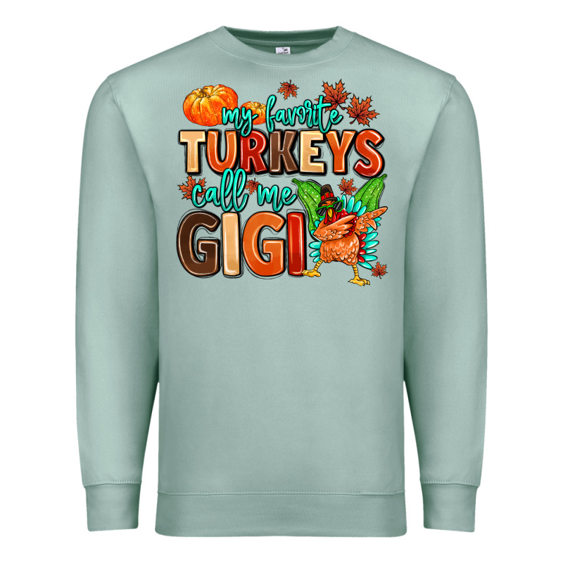 My Favorite Call Me Gigi Premium Sweatshirt by MaliasSmallBusiness | Teevron