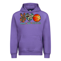 Tulip peace love basketball Urban Hoodie - CowhideDigitalArt