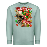 Seafoam sorta merry sorta scary Premium Sweatshirt - MaliasSmallBusiness
