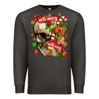 Smoke sorta merry sorta scary Premium Sweatshirt - MaliasSmallBusiness