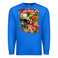 True Royal sorta merry sorta scary Premium Sweatshirt - MaliasSmallBusiness