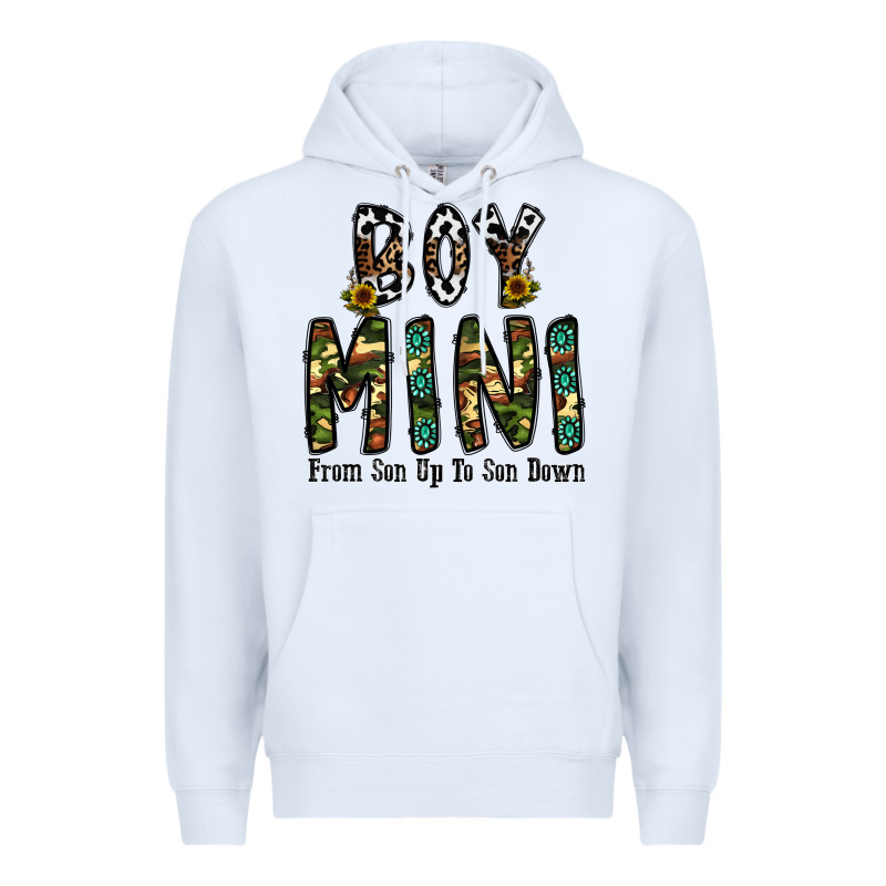 Boy Mini From Son Up To Son Down Premium Hoodie by CowhideDigitalArt | Teevron