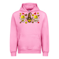 Fuchsia Pink softball gnome Urban Hoodie - HRA Design Shop