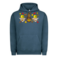 Pigment Midnight Navy softball gnome Urban Hoodie - HRA Design Shop
