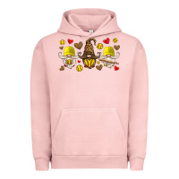 Pigment Salmon softball gnome Urban Hoodie - HRA Design Shop