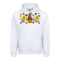 White softball gnome Urban Hoodie - HRA Design Shop