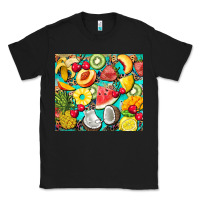 Black summer fruits Classic Tee - BarkalooDesign