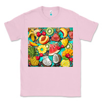 Bubblegum Pink summer fruits Classic Tee - BarkalooDesign