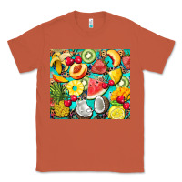 Copper summer fruits Classic Tee - BarkalooDesign