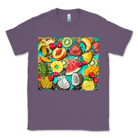 Lavender summer fruits Classic Tee - BarkalooDesign