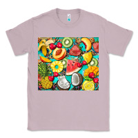 Lilac summer fruits Classic Tee - BarkalooDesign