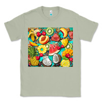 Matcha summer fruits Classic Tee - BarkalooDesign