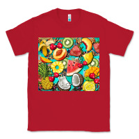 Red summer fruits Classic Tee - BarkalooDesign